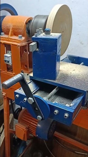 Homemade Lathe in Working Process #diy