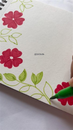 Aesthetic Border design for project #shorts #borderdesign #youtubeshorts #frontpage #diy