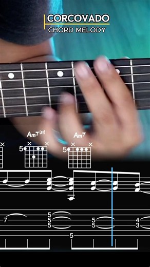 “Corcovado - Chord Melody” #guitar #guitarist #chordmelody #fingerstyleguitar #jazzguitar #jazz