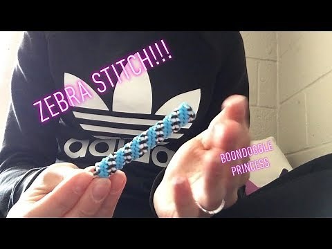 How to start and do the ZEBRA stitch with BOONDOGGLE | Craft Nation