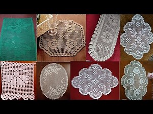 Crochet lace table runner designs (Most Elegant ideas)#crochet #handmade #crochetlace #tabledecor