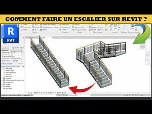 How to make a staircase on Revit?