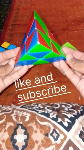 pyraminx checkerboard pettan😯😯