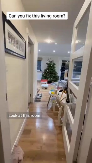 Transforming a Dysfunctional L-Shaped Living Room into a Functional Space