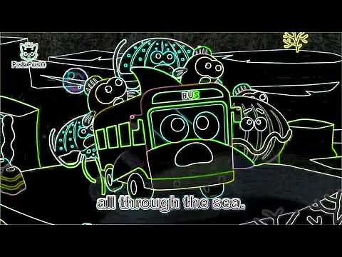 Shark Bus Song vocoded to Astronomia Coffin Dance | Pinkfong Bus Songs | Kristel and Lola.