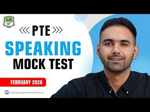 PTE Academic Speaking Mock Test with Answers & Timer | Real Exam Questions | February 2026