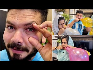 Challenge Gone Wrong 😰 | Balloons Blasting Challenge 🤣 | Mashura | Basheer Bashi | Suhana