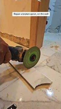 The touch of perfection starts here! 👷‍♂️✨Installing tile baseboards with precision and elegance ...