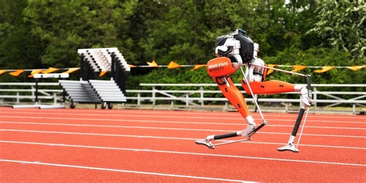 Watch This Alarmingly Fast Robot Set the World Record for 100 Meters