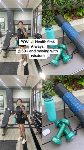 #creatorsearchinsights #physicalwellness #keepmovingeven@50 #gymessentials