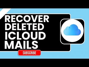 How to Recover Deleted iCloud Emails (2026) | Restore Lost Apple Mail Messages