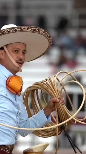 Traditional Mexican Charro Juan Soltero at Congreso Nacional Charro
