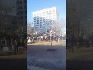 ICE protest Springfield MO!‪@JoshFoxnewsnow‬ #springfieldmo #ice #park