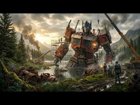 Optimus Prime Completely Rusted in a Wild Mountain Valley Lake | Workshop Rebuild