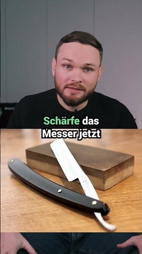 So schärft ihr eure Rasiermesser richtig
