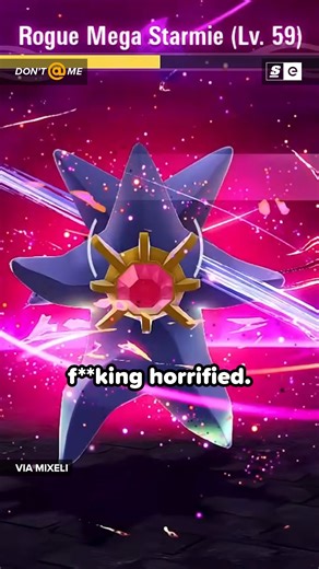 theScore esports | WTF IS THIS POKEMON?! #Pokemon #megaevolution #Starmie #gaming | Instagram