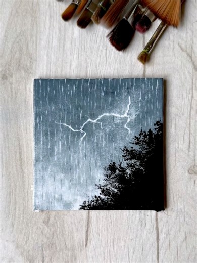 Create Easy Thunder Art with Simple Techniques