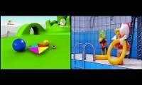 Mix of 2 videos from youtube : BabyTV Bouncy Balls Kite
