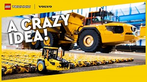 4.3M views · 34K reactions | We challenged the planet’s brightest young engineers to do the impossible: Move the biggest articulated hauler from Volvo 50 meters, with a full load … using only LEGO Technic elements. (We may have found the limit to these crazy challenges…來) | LEGO | Facebook