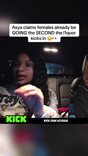 Asya claims females already be GOING the SECOND the l1quor kicks in 😳👀#influencercity #asyarae