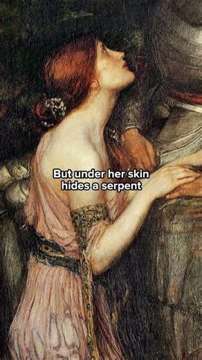 Catfish in myth - Lamia and the Soldier 1905 #art #history #serpent