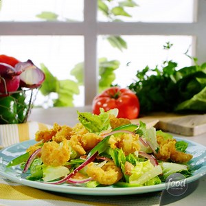 164K views · 1.4K reactions | What We're Loving: Popcorn Shrimp Salad | Food Network | Facebook