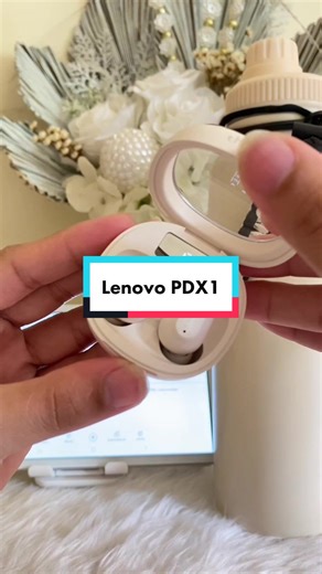 Lenovo PDX1 ang ganda nya talaga!! #earpods #earpodslenovo #lenovo #lenovoearbuds #lenovopd1x #musiclover #headphones #fyp #techtok