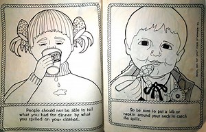 Crayola Horrors: A Look at Some Odd and Unsettling Vintage Coloring Books - Flashbak