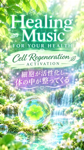 178Hz | Cell Activation & Healing 細胞活性化・ヒーリング