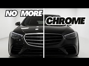 Front End Chrome Delete with Carbon Wrap