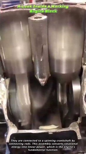 A Look Inside a Working Engine Block