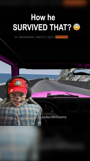 Does he get bonus points for creative crashing?  #memes #gamingmemes #carcrash #carfails #beamNG #beamNGcrash #fail | Jaden Williams Gaming | Facebook