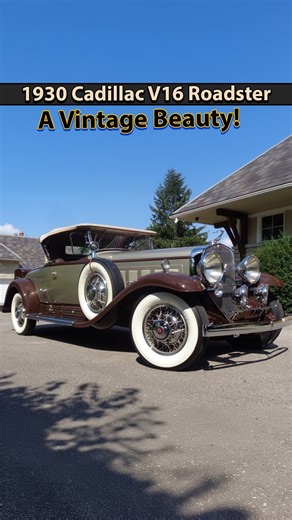 The Power of a 1930 Cadillac V16 Engine 🔥 | My Car Story With Lou