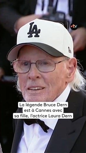 L’homme, le mythe, la légende : l’acteur Bruce Dern, 89 ans, était ce soir à #cannes2026 👏