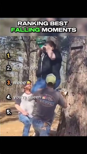 Ranking best Falling moments