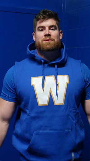First day of school. Welcome to Winnipeg, Jake. #ForTheW | Winnipeg Blue Bombers