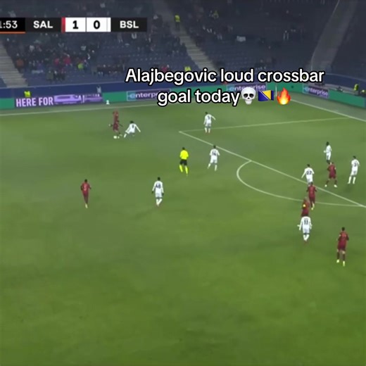 Kerim Alajbegovic loud crossbar goal #alajbegovic#salzburg#bosnia#talent#fypp