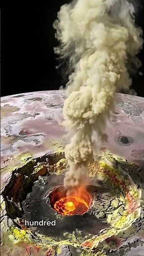 Io: THE DEADLIEST MOON 🌋🪐 #Io #Jupiter #Moon #Volcano #SolarSystem #Space #Astronomy #SpaceFacts