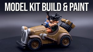 Yamcha Model Kit – Build and Paint! Tiny but Amazing Dragon Ball Mecha