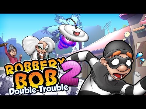 ROBBERY BOB 2 GAME PLAY FUNNY STEALTH MISSION SMART THIEF