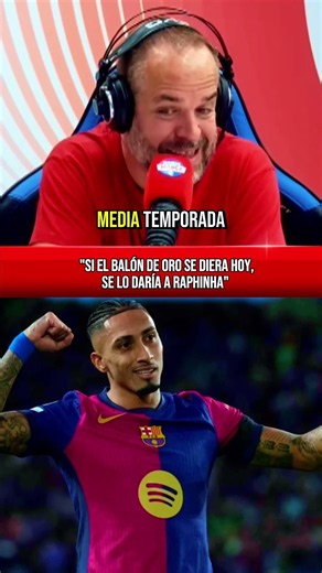 "IF THE BALLON D'OR WERE AWARDED TODAY, I WOULD GIVE IT TO RAPHINHA" - PAUL TENORIO
