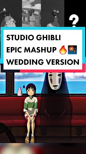 Studio Ghibli Wedding Theme Entrance #spiritedaway #onesummersday #joehishashi #myneighbourtotoro #kikisdeliveryservice #howlsmovingcastle #anime #alwayswithme #pathofthewind #atownwithanoceanview #bride