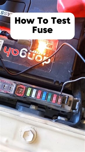 HOW TO TEST CAR FUSES easly! #carfuses #blownfuse #fuse #replacefuse #fusebox