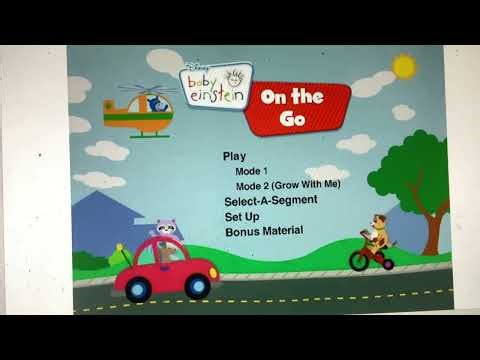 Baby Einstein - On the Go 2009 DVD Menu