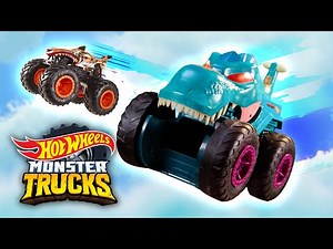 究極のモンスタートラック・チャンピオンを目指すモンスタートラックたちのバトル！‪@HotWheelsJapanese‬