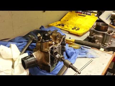Replacing valve seals on ATV