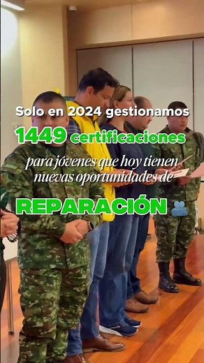 ¡Entregamos libretas militares para las víctimas del conflicto armado! 🪪🫂🙌🏼