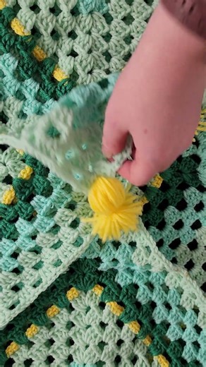 Crochet Ottoman Cover #crocheting #crochet #crochetpattern