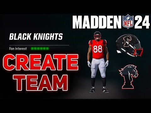 Madden 24 - Create A Team