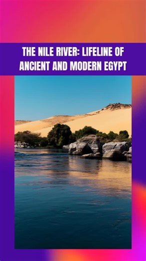 4,000 miles of history flowing through Africa 🏺 The Nile isn't just a river—it's the reason Egyptian civilization exists, providing water, transport, and fertile soil for millennia. From ancient pharaohs to modern farmers, this legendary waterway remains Africa's lifeblood, sustaining 100 million people while carrying the weight of human history along currents that have witnessed empires rise and fall. #NileRiver #Egypt #AncientEgypt #AfricanRivers #EgyptianHistory #NileLife #HistoricRivers #Eg